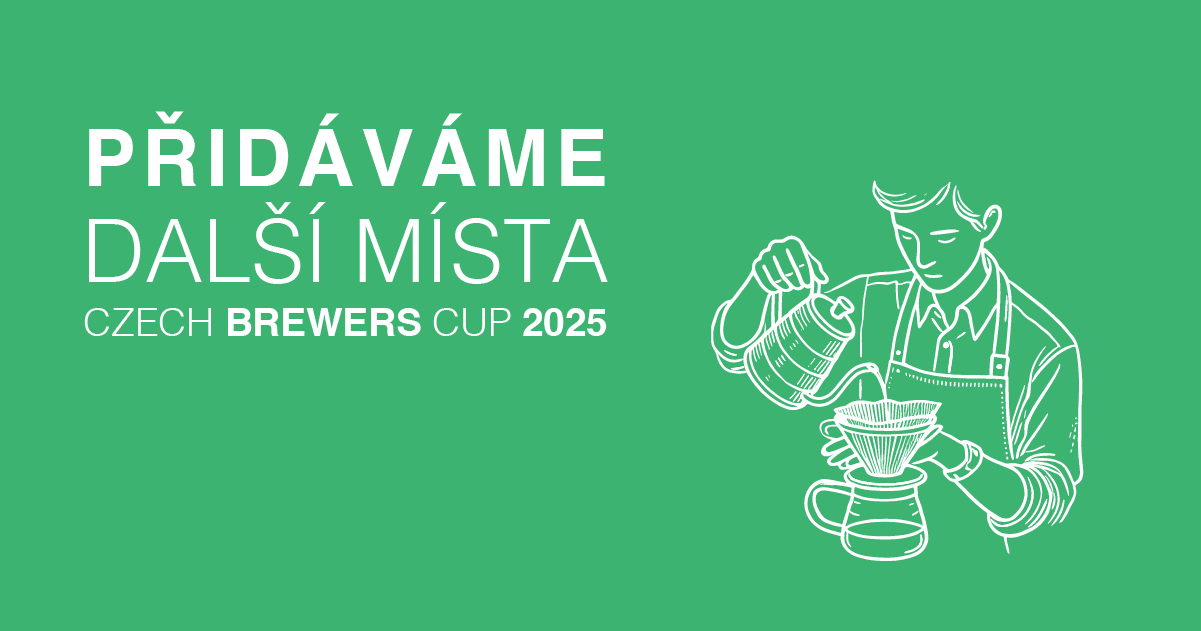Další místa do soutěže Czech Brewers Cup 2025!