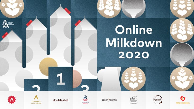 Milkdown2020 - Online soutěž v Latte art